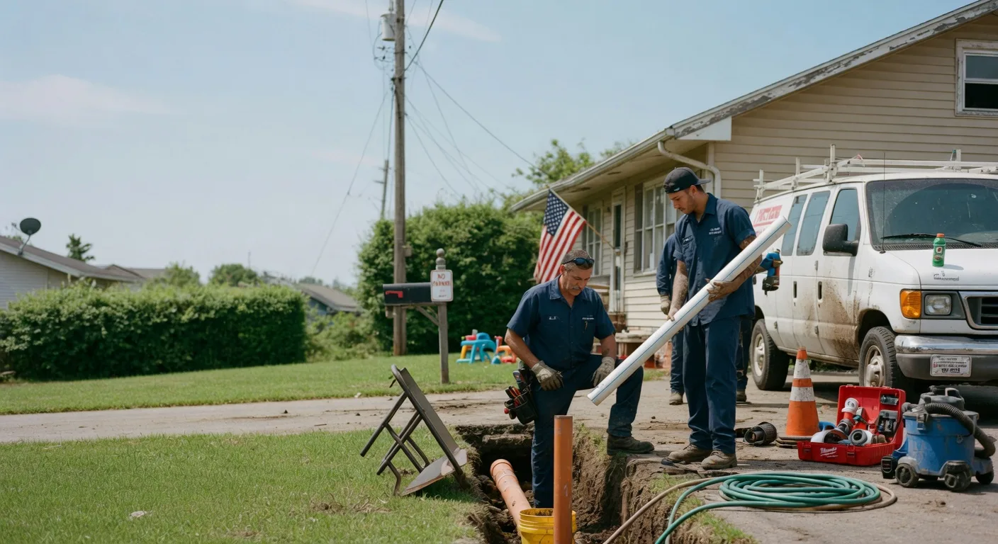 Sewer Line Inspection in Harrisburg, IL